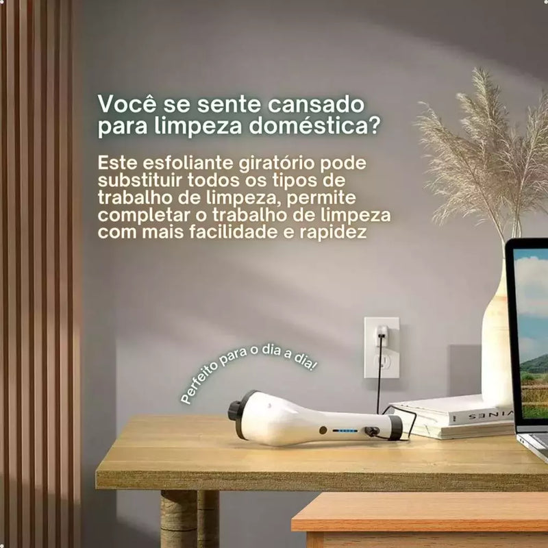 Escova De Limpeza Elétrica - CleanFlex